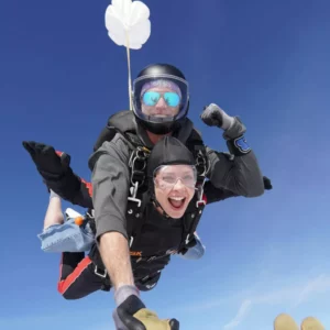 Tandemhopp + Handkamera