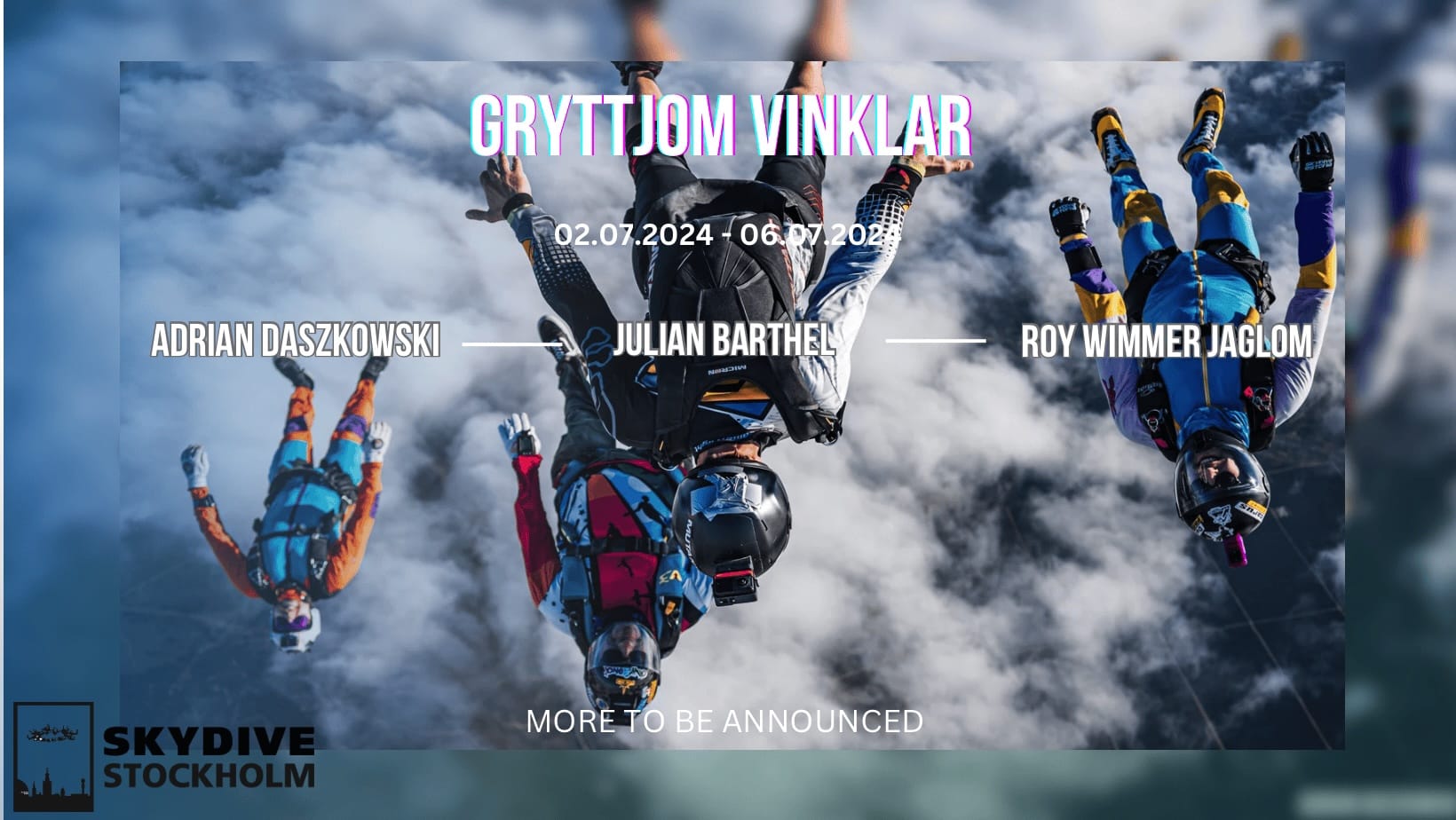 Gryttjom Vinklar - Skydive Stockholm