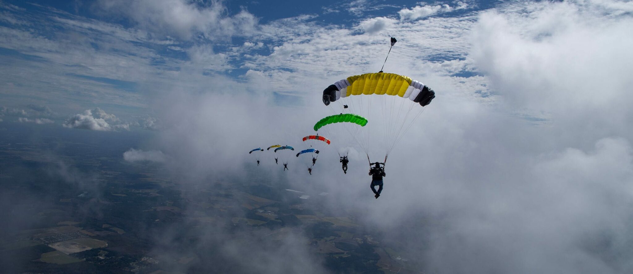 Fallskärmar - Skydive Stockholm