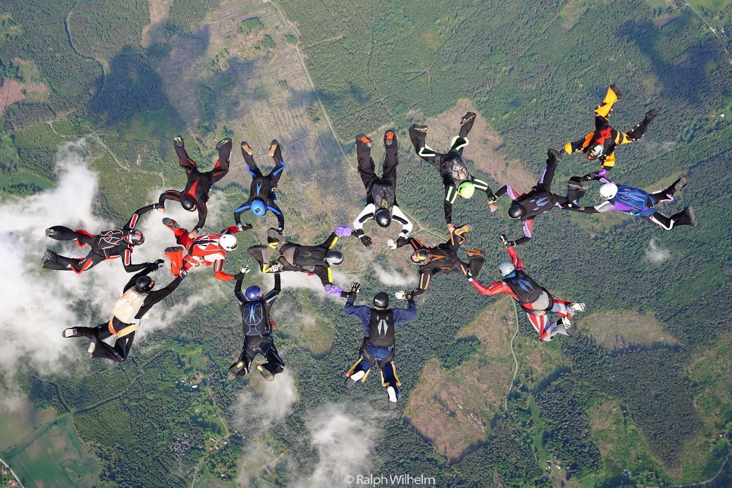 Ett fullbokat juli - Skydive Stockholm